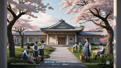 あぶくま支援学校をイメージした写真を作成する (1)